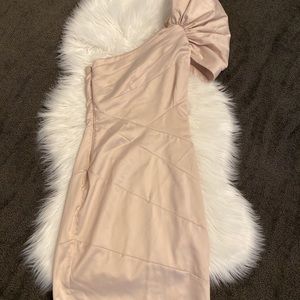 Womens one shoulder short dress